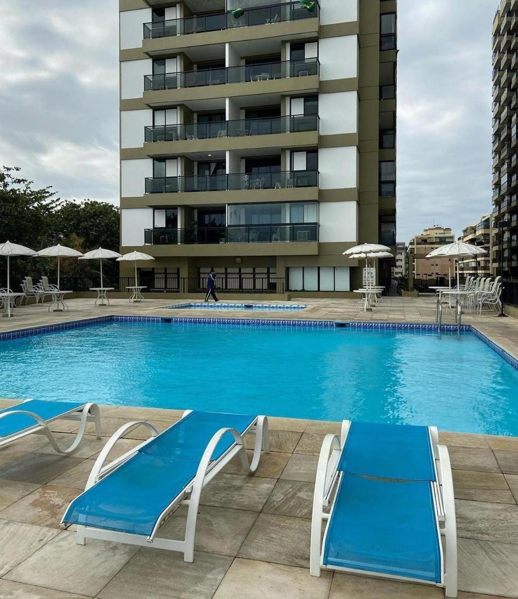 Apart-hotel Lindo Apto No Barrabela, Todo Equipado, Com Arcondicionados Split Novos No E Na Sala, Limpissimo, Cheiroso, Novinho, Em Frente A Praia, Com Piscina Aquecida, Sauna, Quadra, Academia, Lavanderia, Salao De Beleza, Restaurantes, Mercad Rio de Janeiro