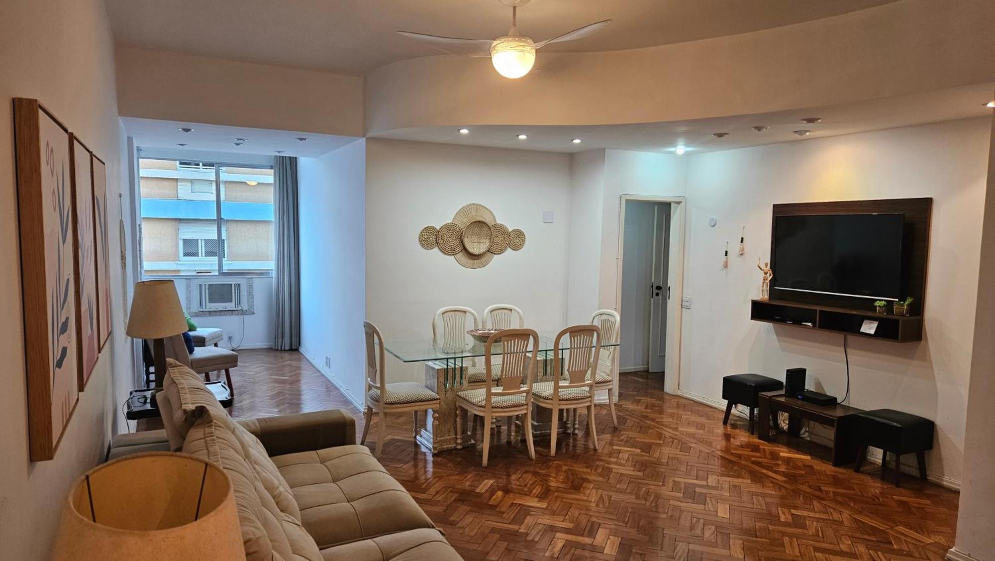 Copacabana -150m Da - 3 Quartos - Ar Condicionado - W-fi 200mbps * Rio de Janeiro