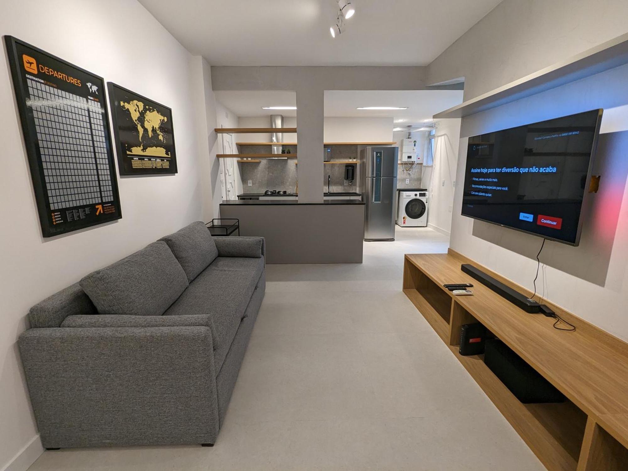 Apartamento 2qtos, Botafogo Beach, Botafogo Mall, Modern & Chic