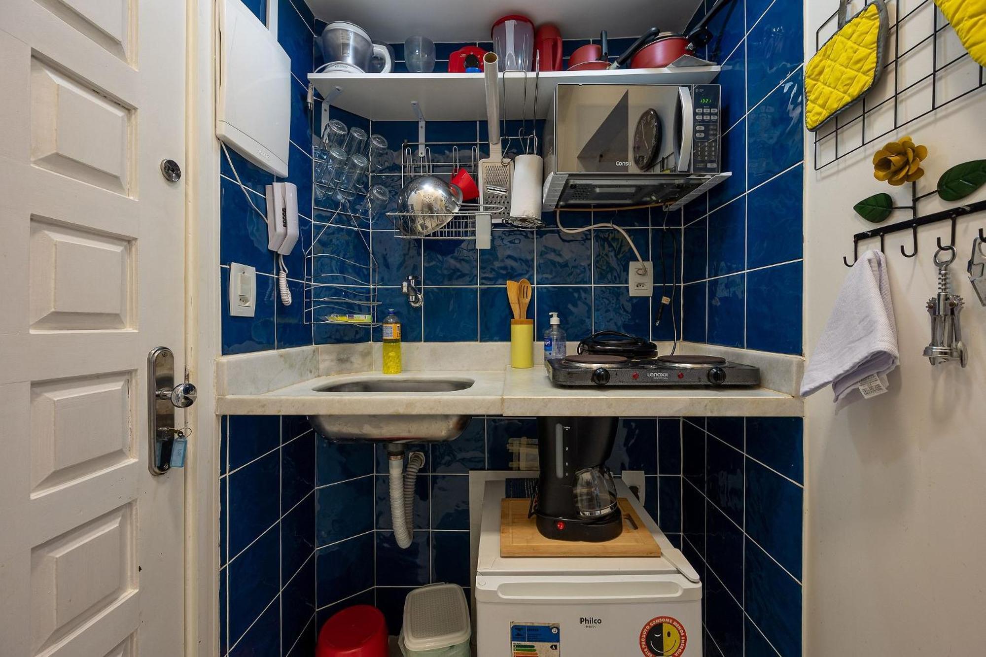 Apartamento Na Quadra Da De Copacabana *
