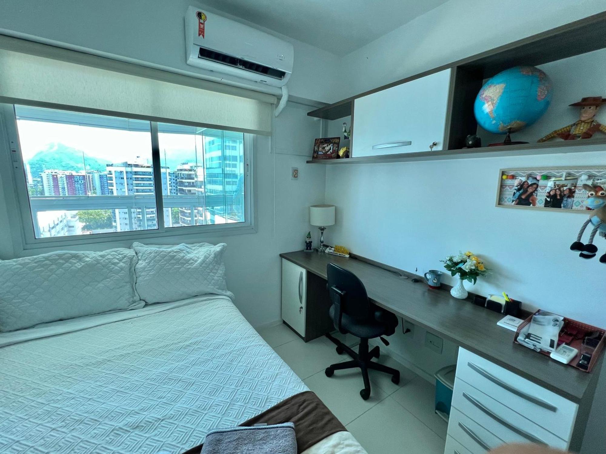 Barra Da Tijuca Depto Decorado En Exclusivo Apartamento