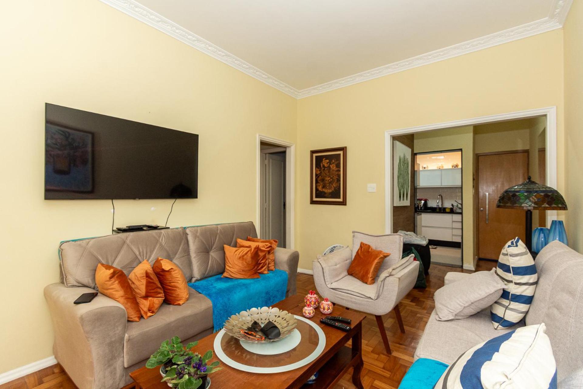 Apartment Lindo 3 Quartos - Quadra Da - Posto 5 *