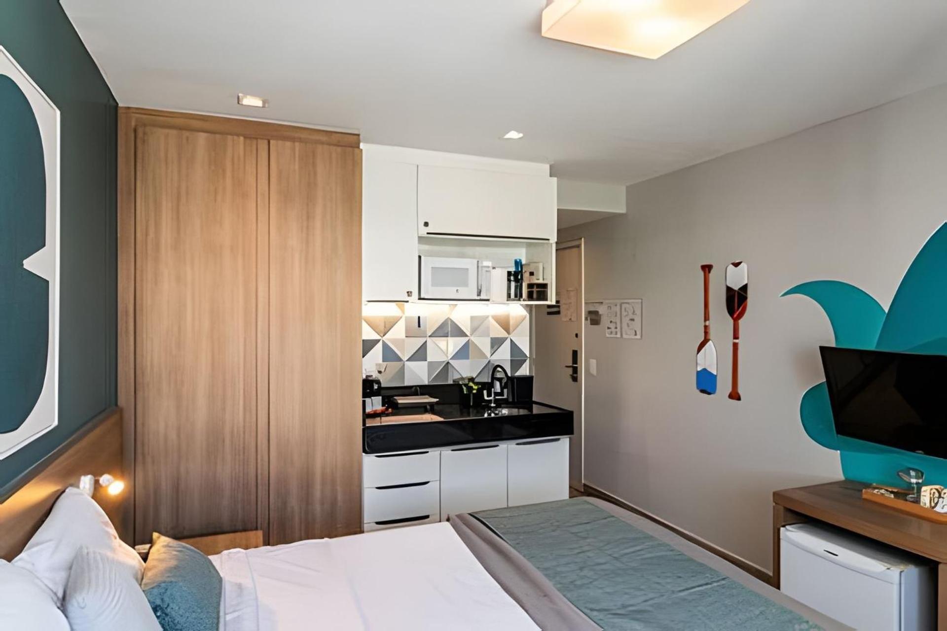 Apartment Verano Com Mini Copa, Wifi 500 Mb, Trabalho, Lazer & Eventos *
