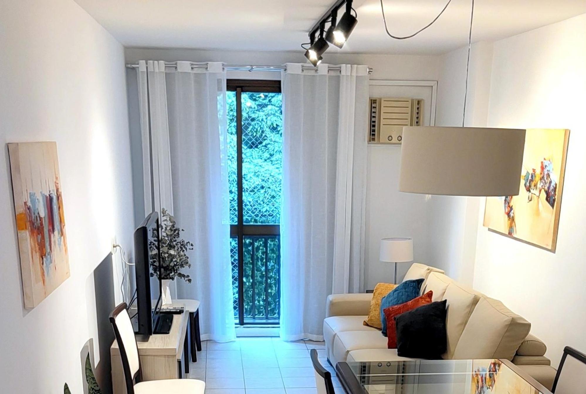 Flat Em Copacabana A 4 Min Da - Piscina, Garagem, Wi-fi, Portaria 24h, Varanda Vista Montanhas Apartamento Rio de Janeiro