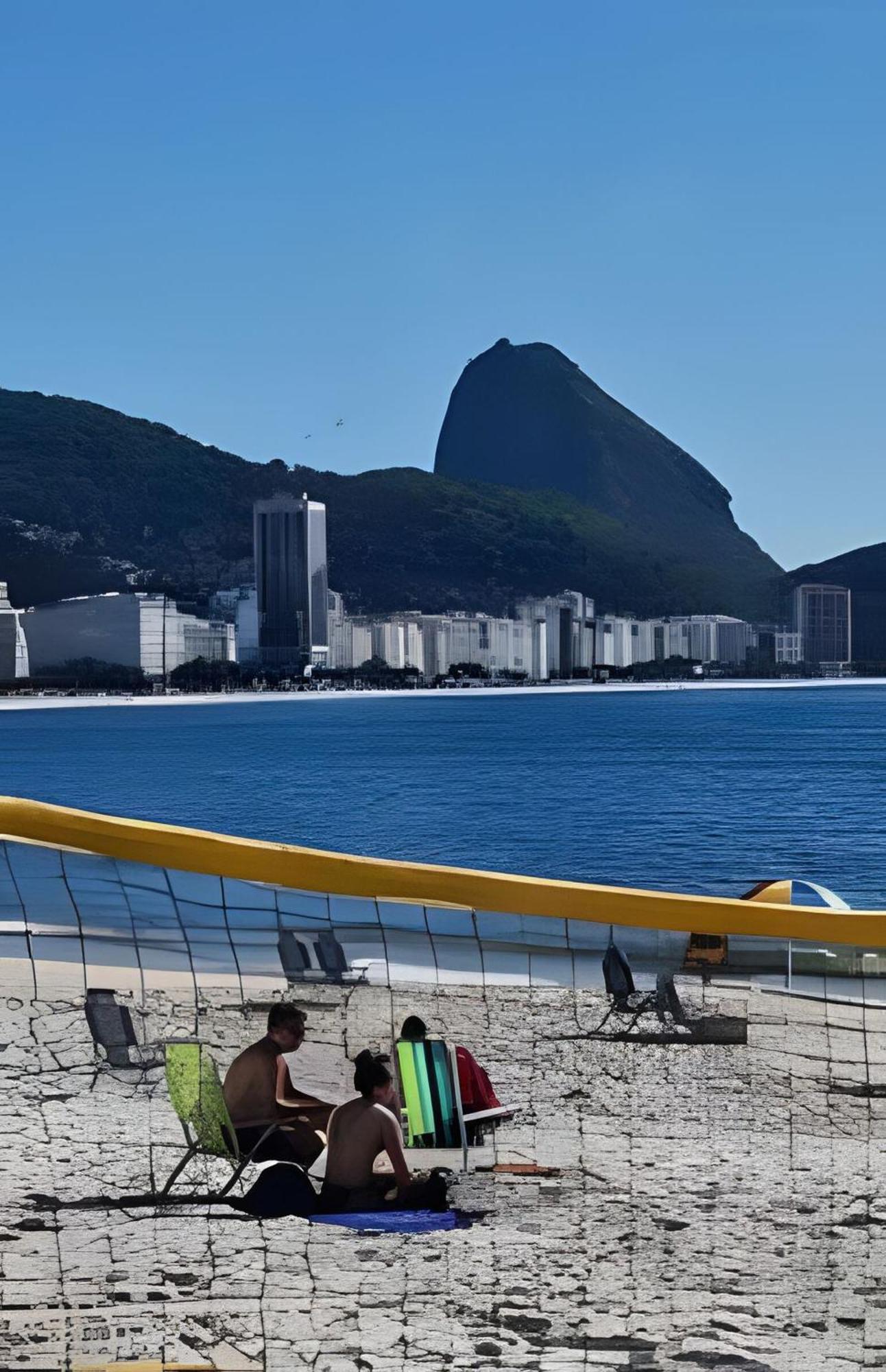 Apartamento Pe Na Areia Em Copacabana *