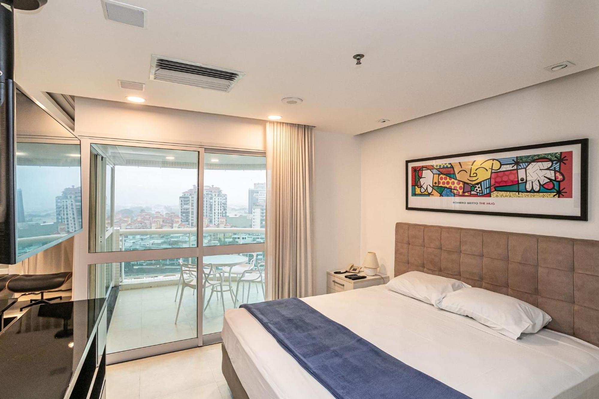 Flat Com Servico E Lazer Com Vista O Mar Da Barra Da Tijuca Apartment *