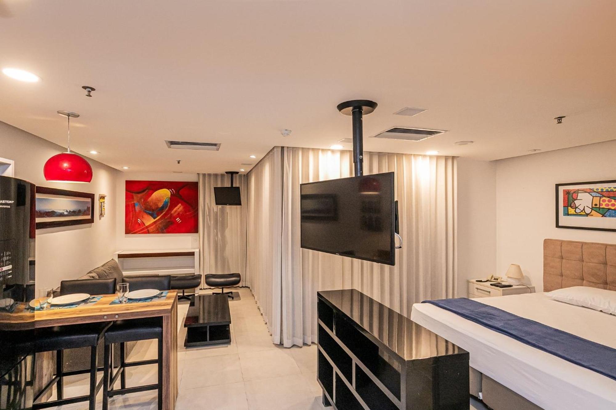 Flat Com Servico E Lazer Com Vista O Mar Da Barra Da Tijuca Apartment *