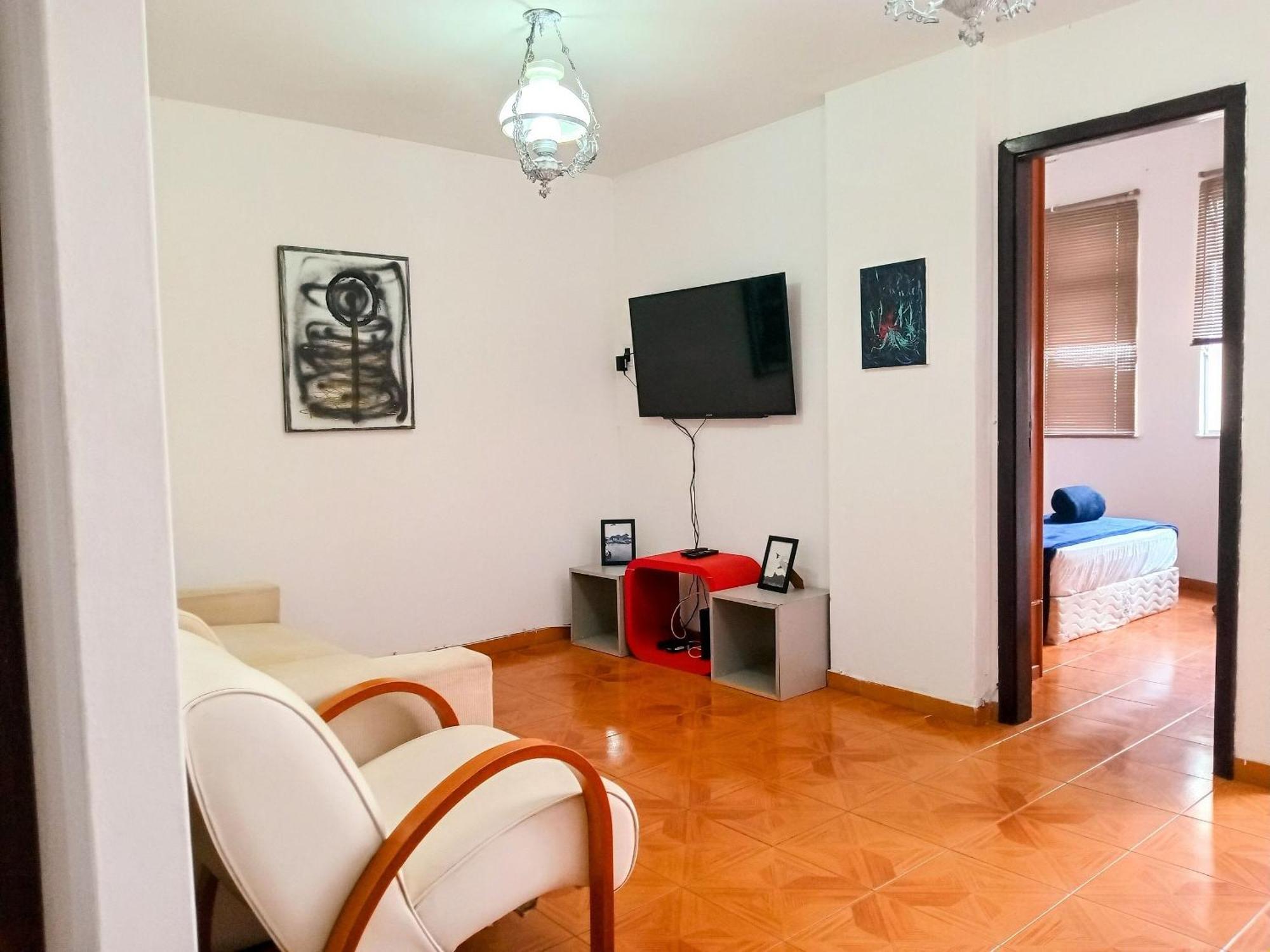 Apartment Lar Copacabana - 4 Hospedes, E Aconchego *