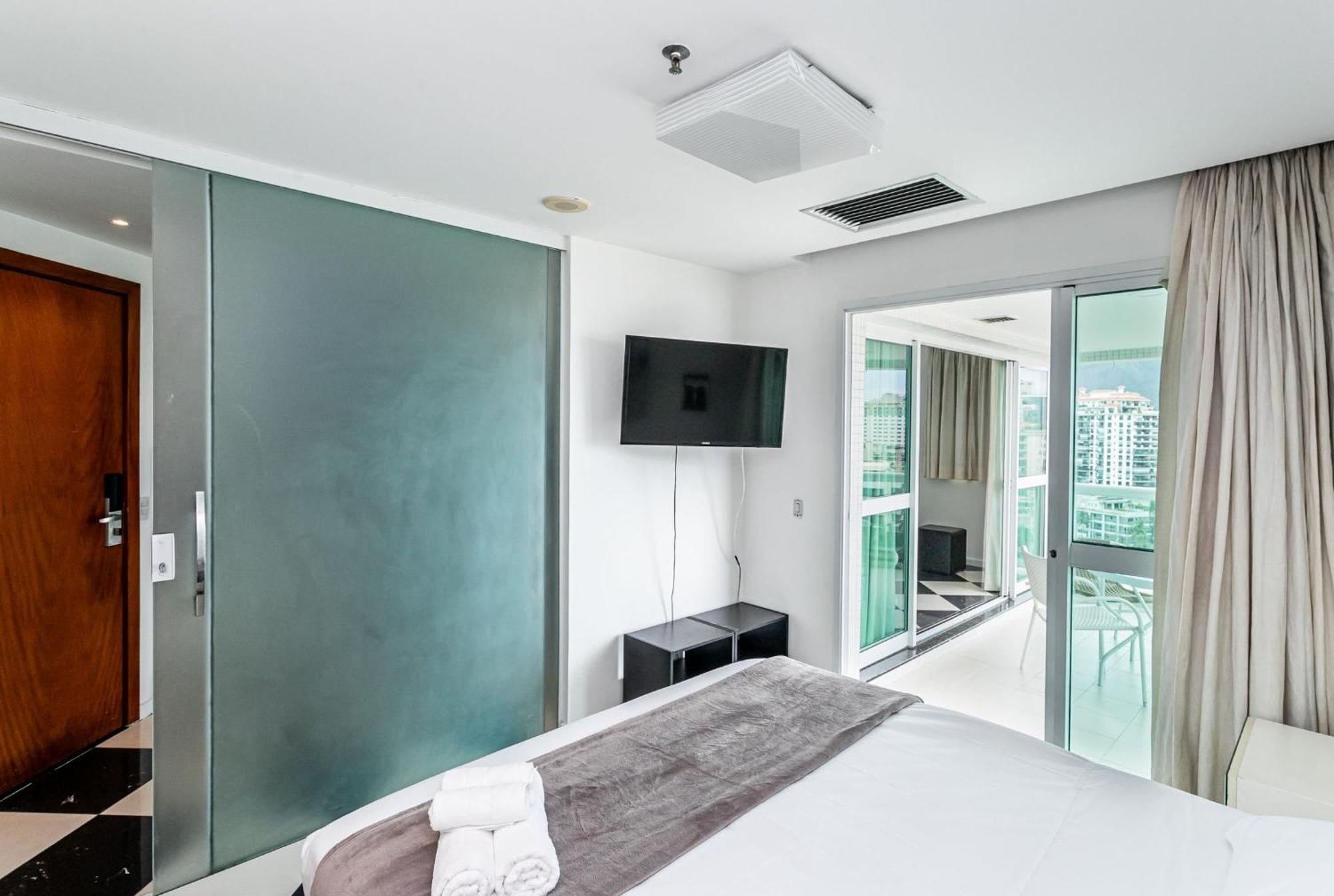 Apartment Flat Com Servico E Lazer Com Vista O Mar Da Barra Da Tijuca