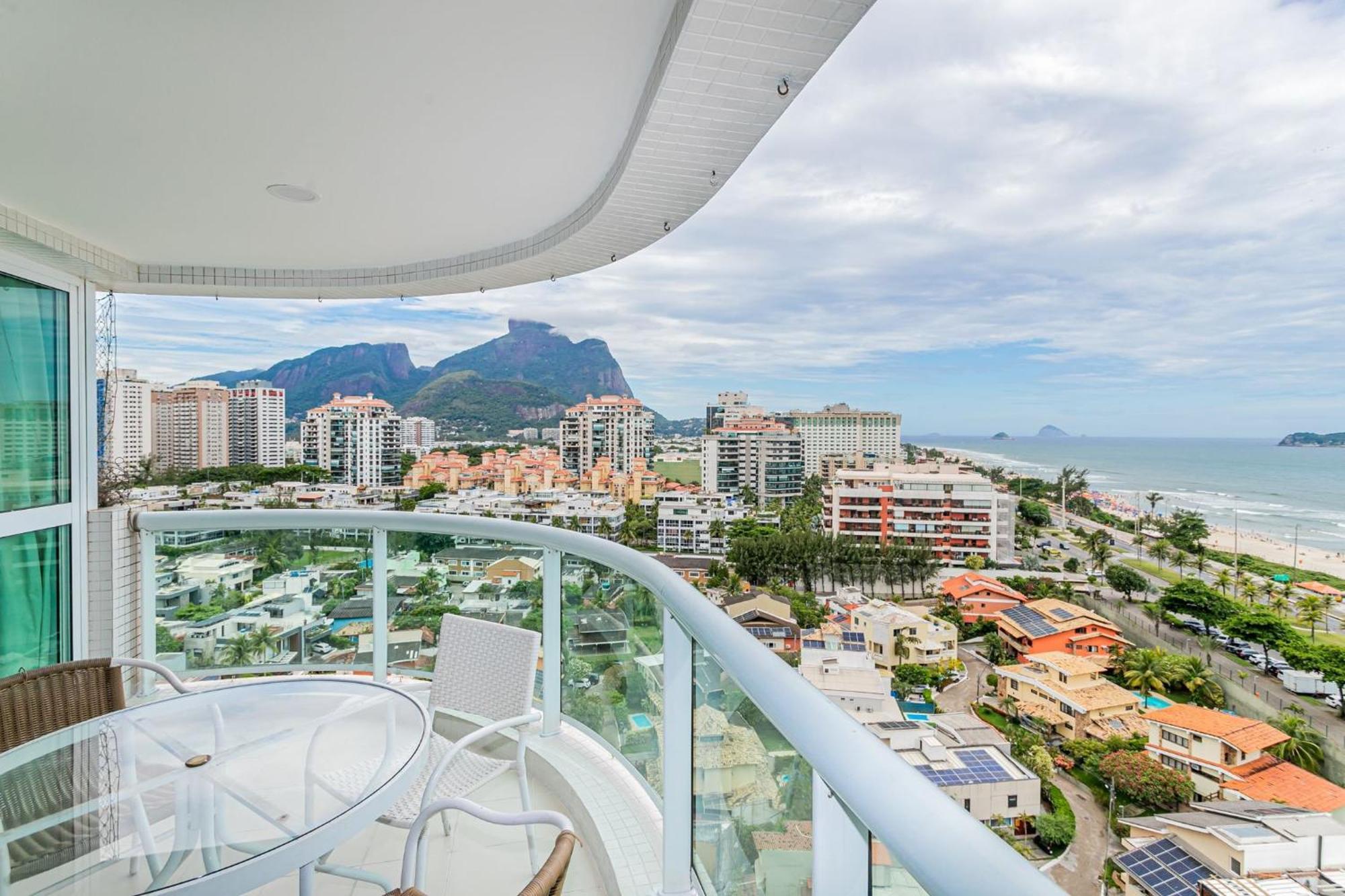 Flat Com Servico E Lazer Com Vista O Mar Da Barra Da Tijuca Apartment Rio de Janeiro
