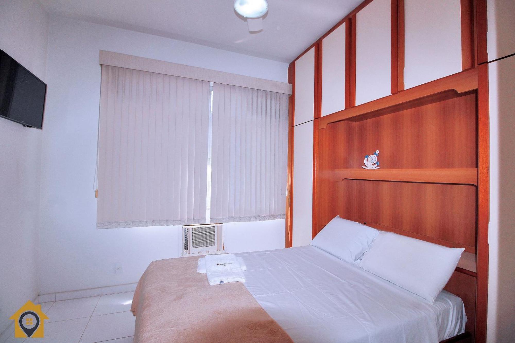 Apartment Lindo Ape No Leme: 2 Quartos, A 300m Da