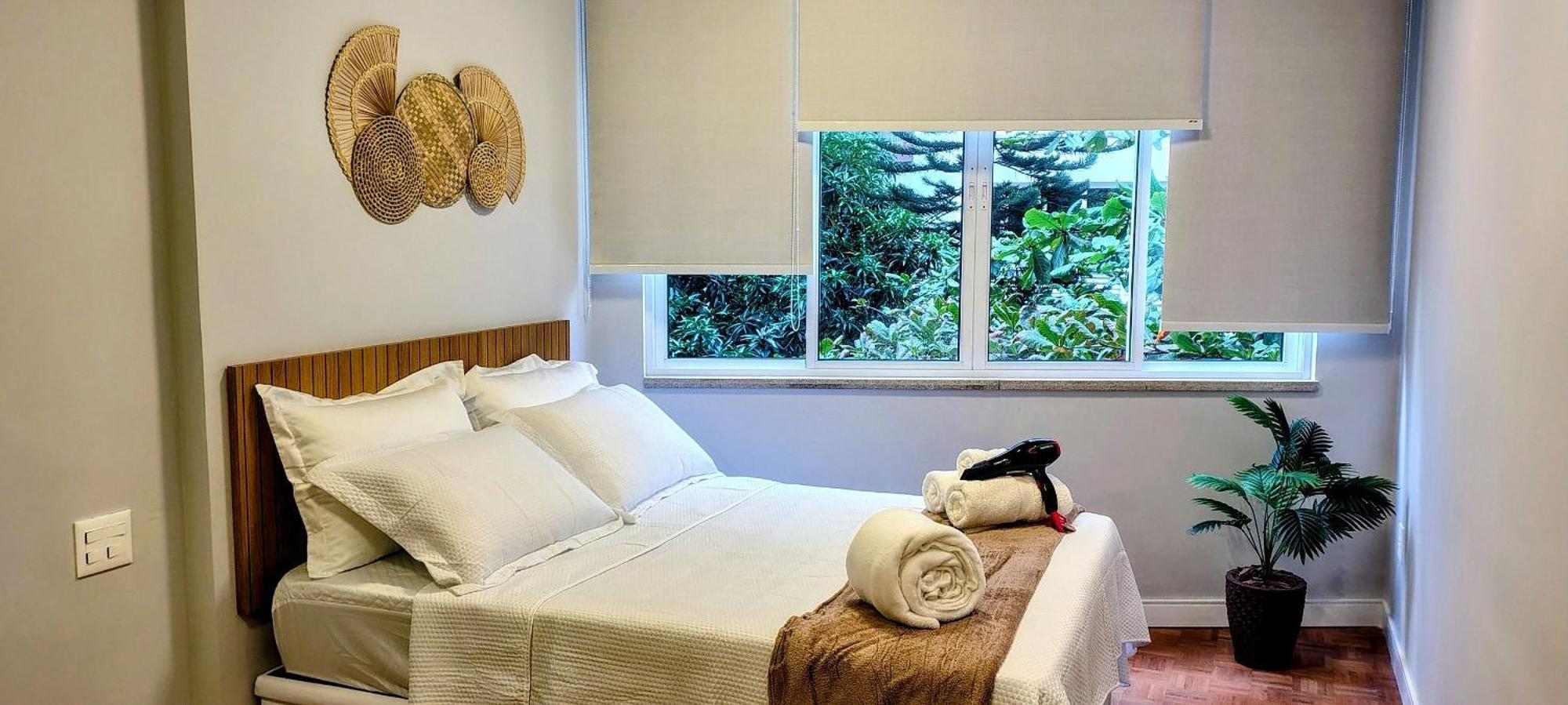 Exclusivo Copa: A 1 Min Da Praia, Sol E Mar Apartment *