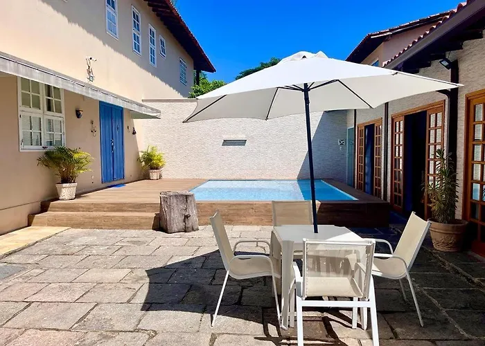 Casa Chale Na Barra Da Tijuca Com Piscina Proximo A Praia