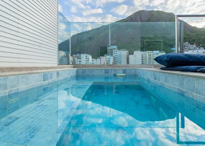 Triplex Luxo Com Piscina, Bbq E Sauna P/ 8 Pessoas