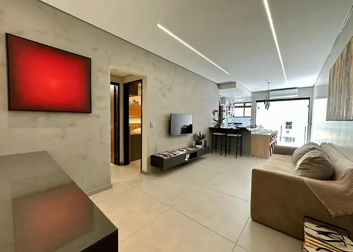 Moderno Flat Rio - Alto Padrao - Posto 6