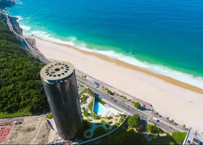 Quarto No Hotel Nacional Com Vista Mar Para A Praia De Sao Conrado, Rj