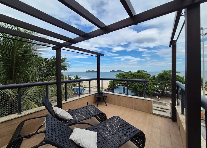 Ap Pepe Alecrim Com Jacuzzi E Solario Frente Ao Mar