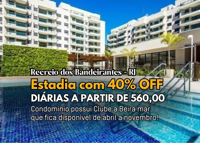 Paraiso No Recreio-Rj: 02 Quartos Com Piscina