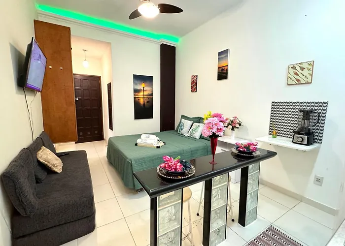 Lindo Studio A 3 Minutos Da Praia Av Nsa Sra C 1032 Ap401