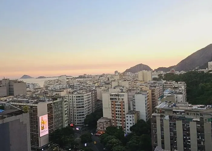 Studio Com Mar, Piscina E Academia No Coracao De Copacabana