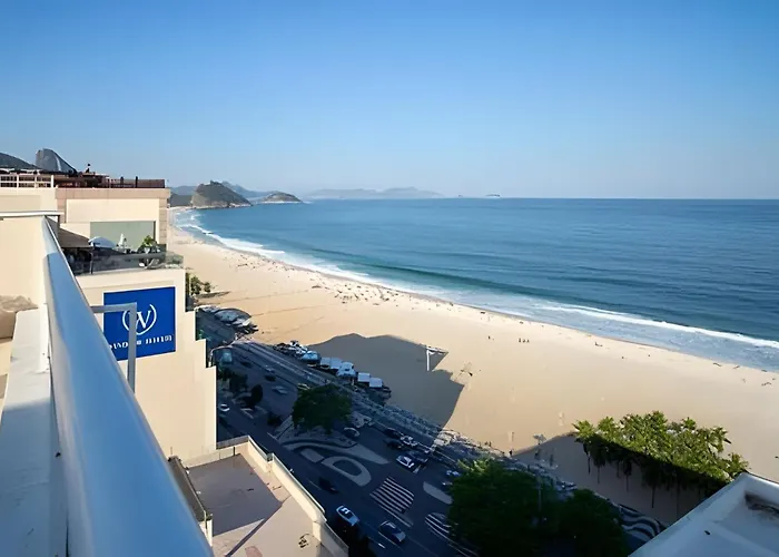 Flat 1Q Praia De Copacabana - Apto 202