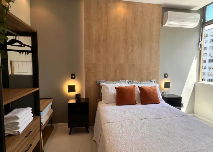 Apartamento Luxuoso Vista Mar Copacabana - Leme