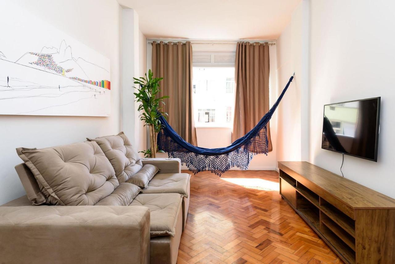 2 Quartos Em Copacabana C/ Vista-mar | Pj 135/808 Apartment *
