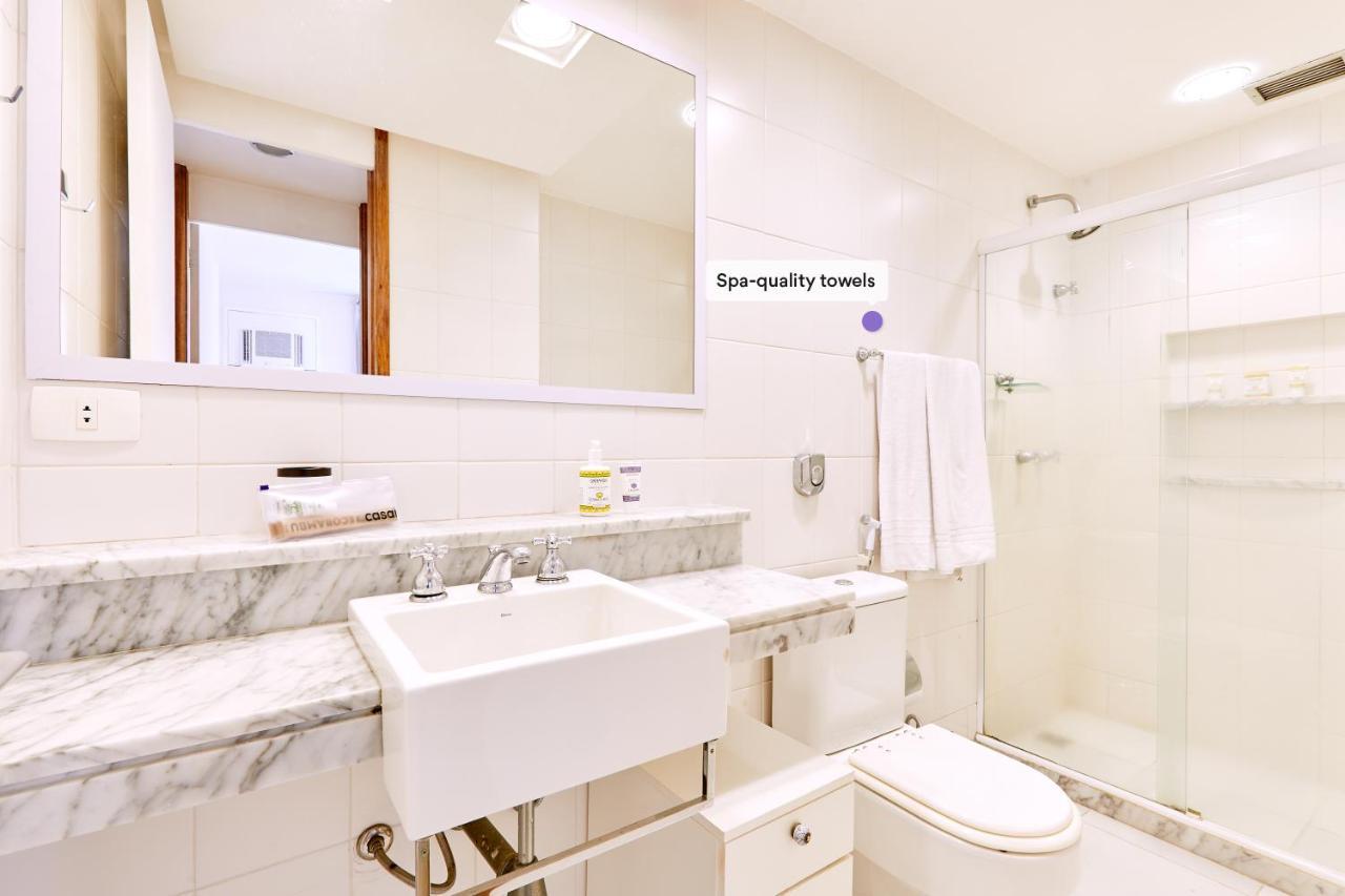 Apartamento Ap Lindo Com Piscina, Academia E Garagem No Predio - Leblon *