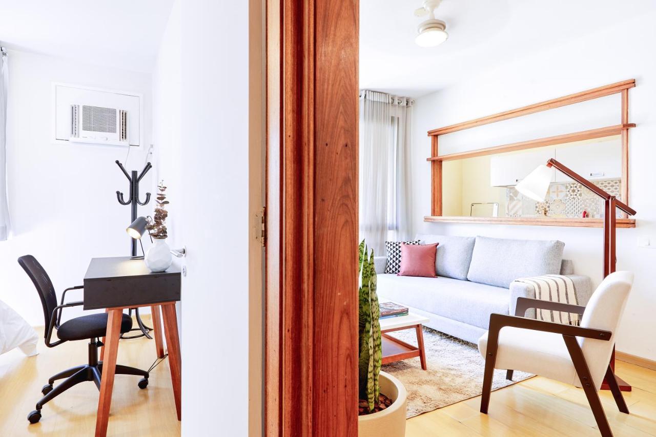 Apartamento Ap Lindo Com Piscina, Academia E Garagem No Predio - Leblon Rio de Janeiro