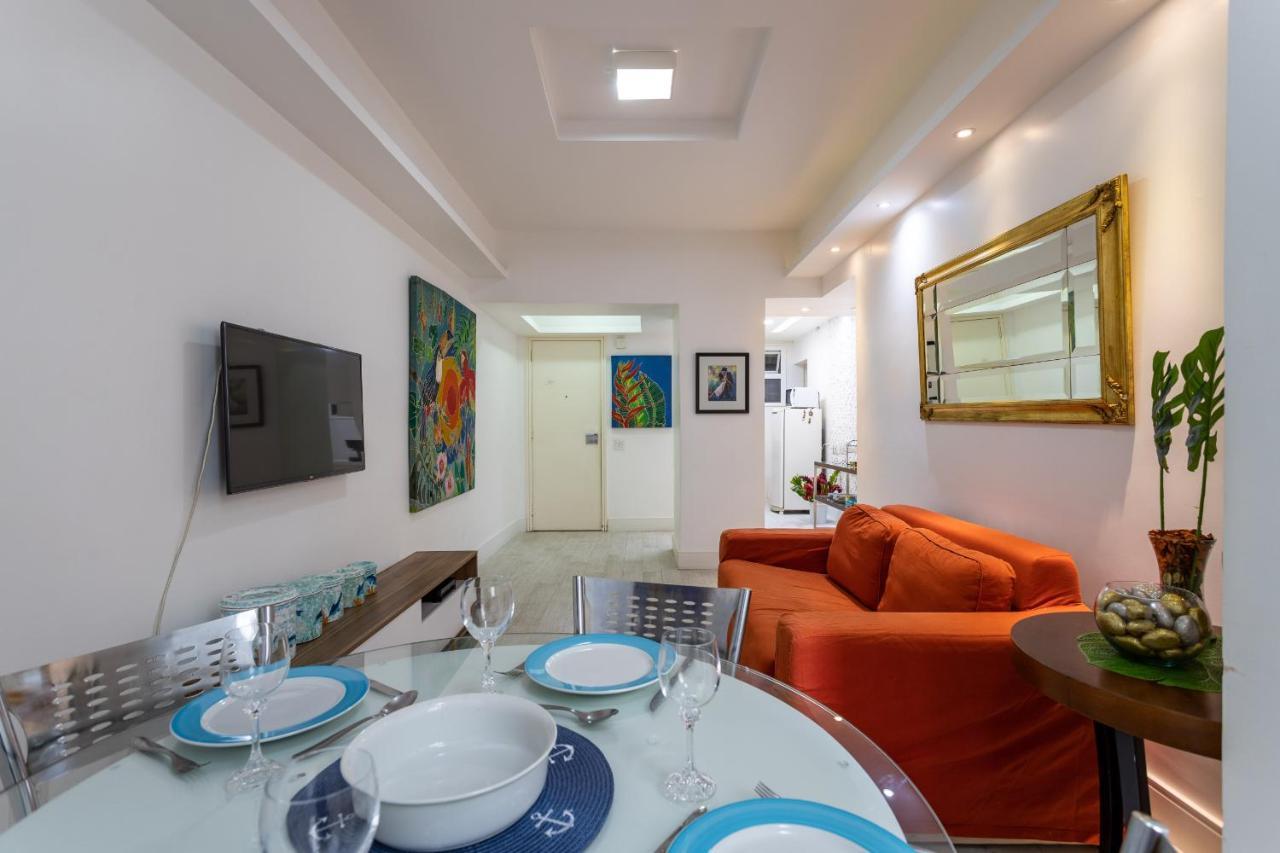 Apartamento Charme Em Copacabana - Ampla Sala De Estar - A502 Z3 Rio de Janeiro