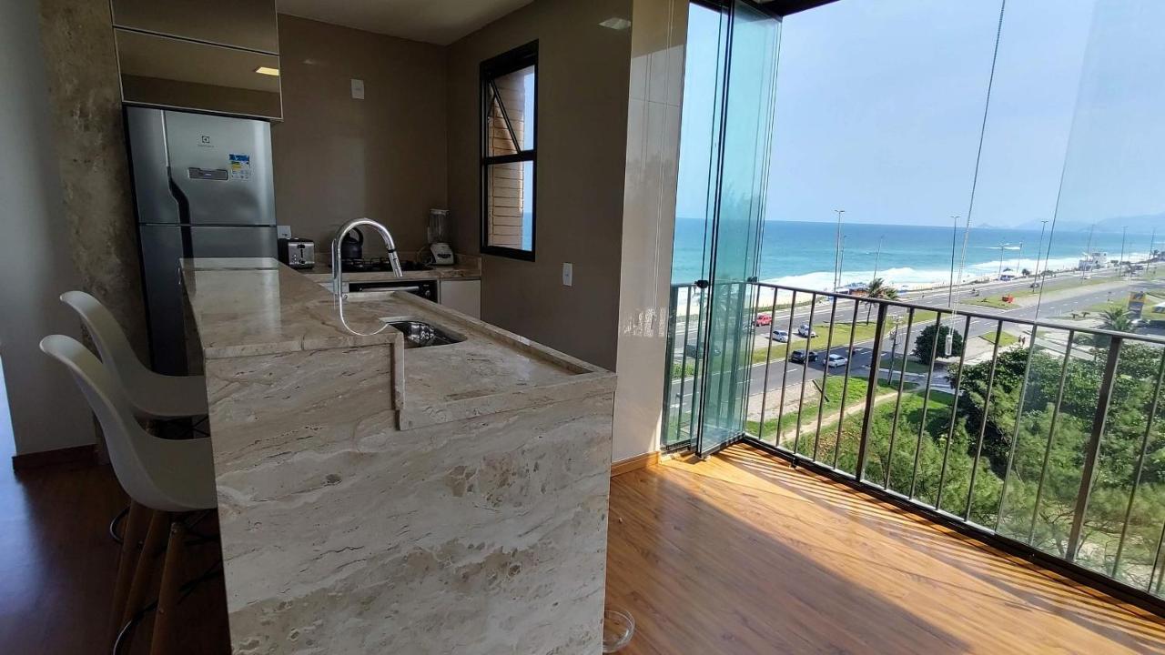 Apartamento Apart Com Maravilhosa Vista Mar Na Barra De Tijuca B1-0024 Rio de Janeiro
