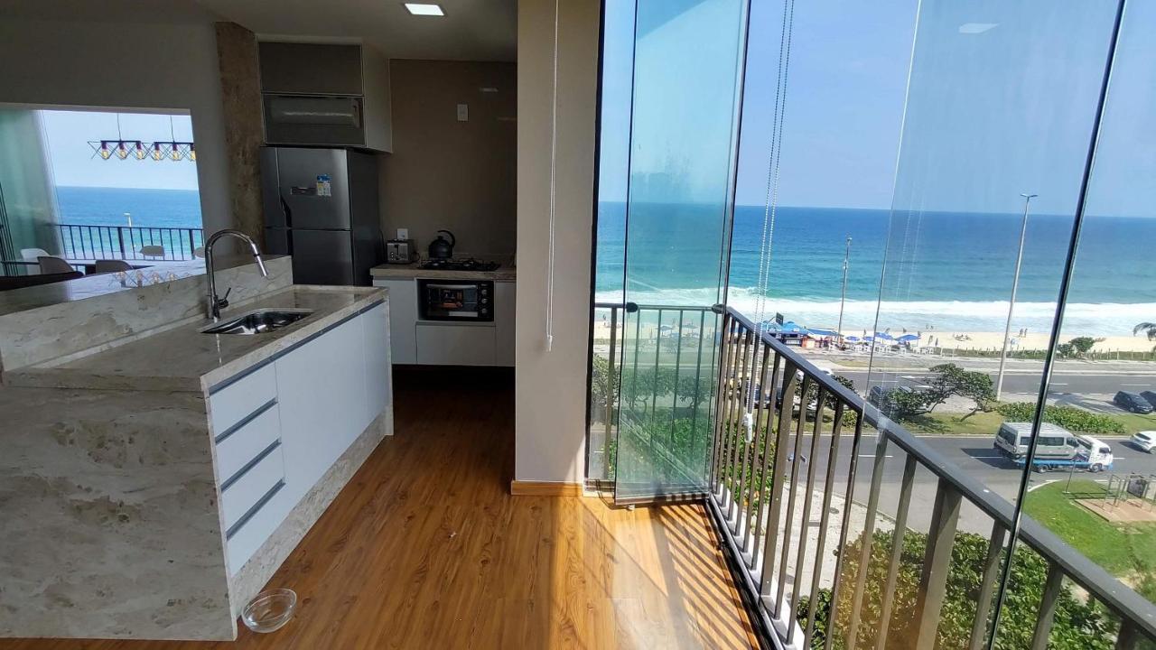 Apart Com Maravilhosa Vista Mar Na Barra De Tijuca B1-0024 Apartamento
