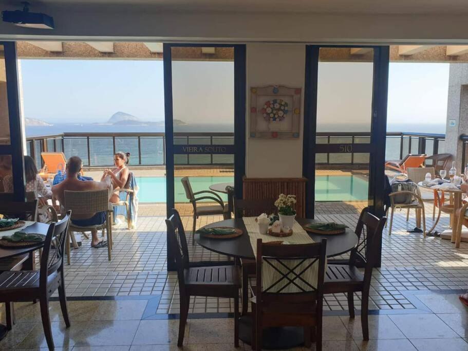 Panoramic Ocean View In Ipanema 2 And Pool Apartamento Rio de Janeiro