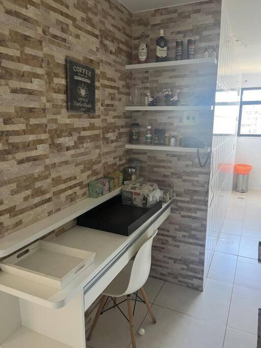 Apartamento Cobertura Com Linda Vista Mar . *