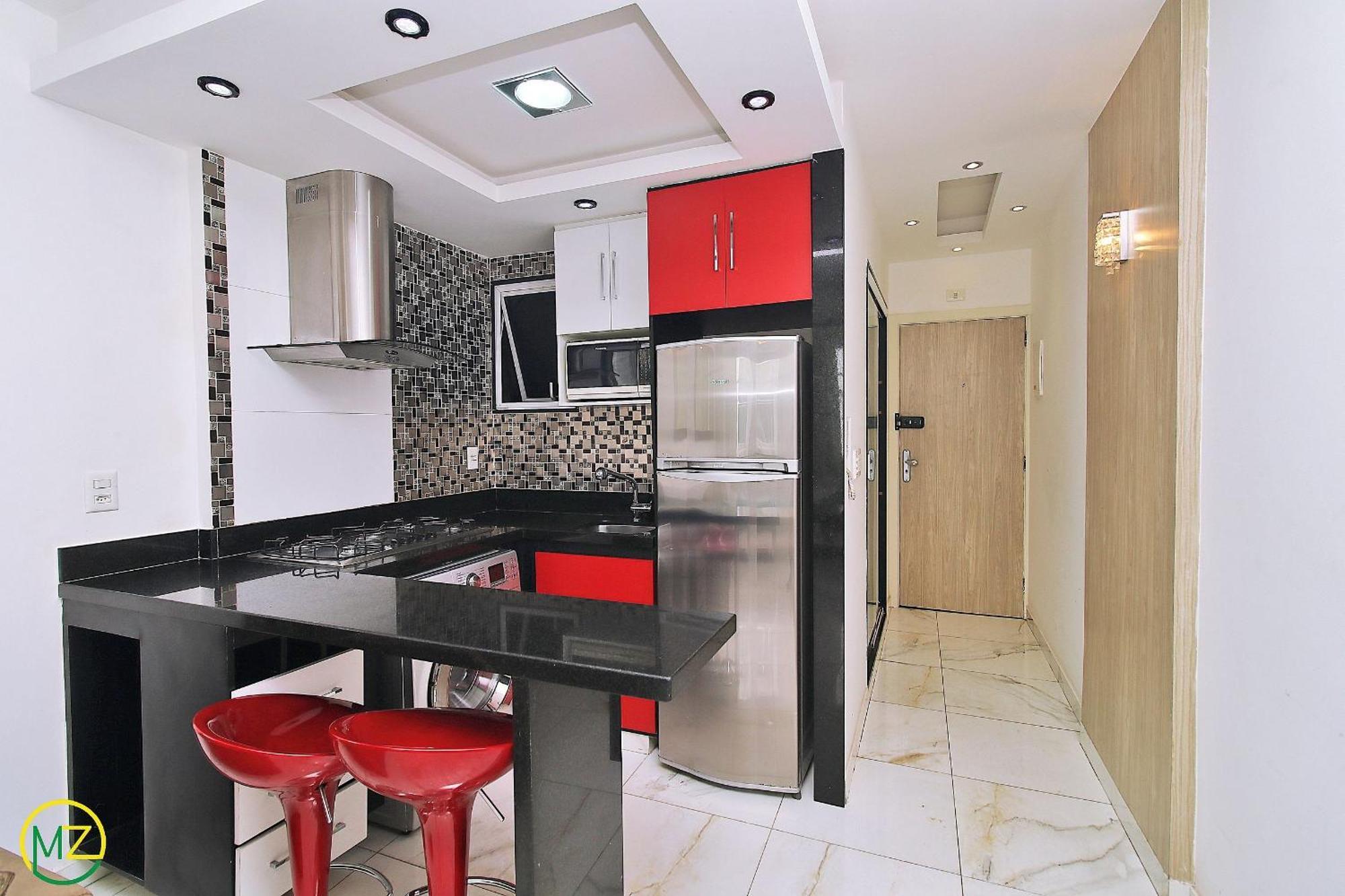 Apartamento Moderno No Posto 2 Em Copacabana *