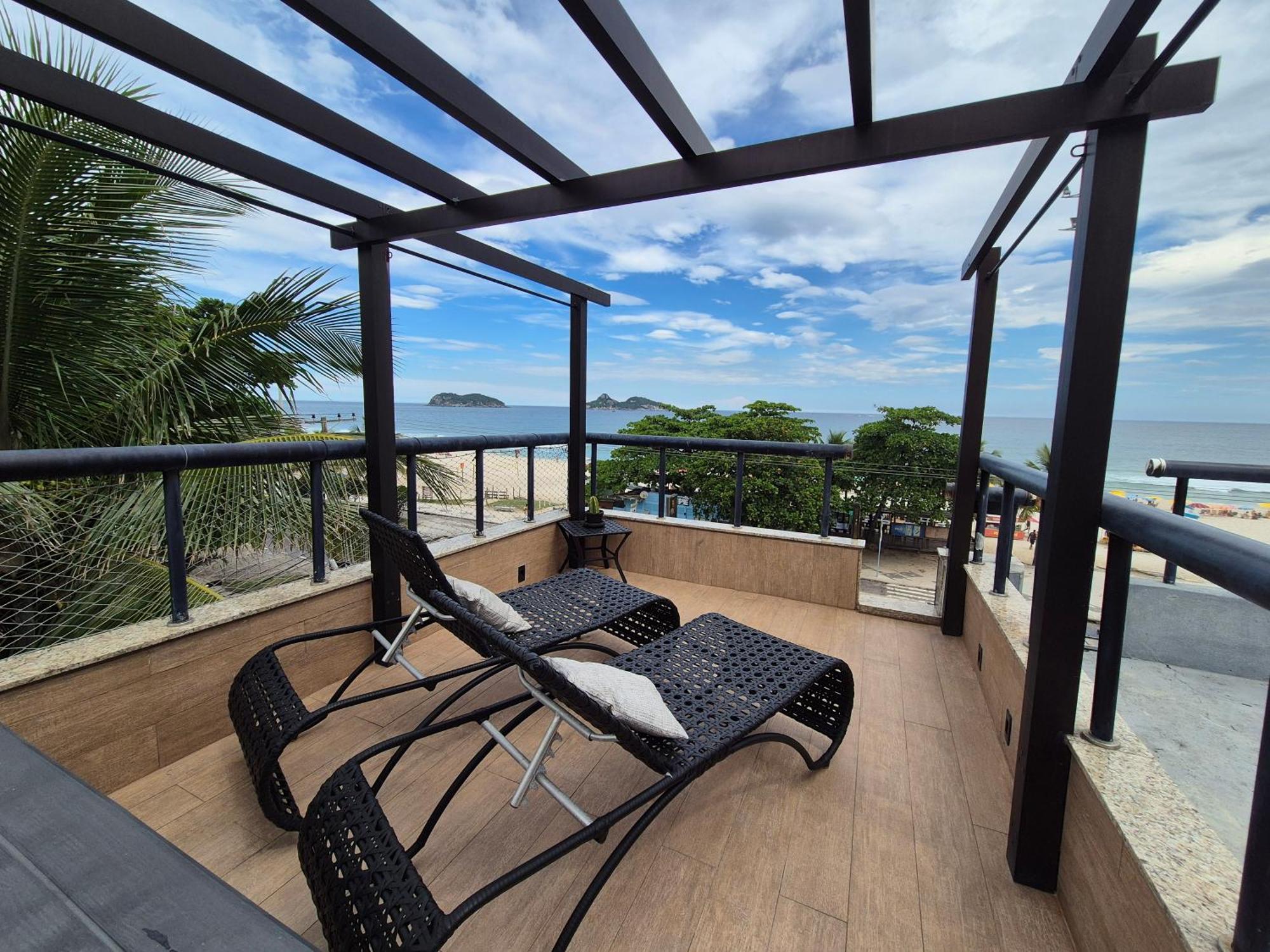 Ap Pepe Alecrim Com Jacuzzi E Solario Frente Ao Mar Apartment