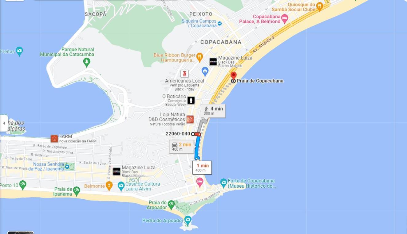 Copacabana 50 Meters From The Sea *