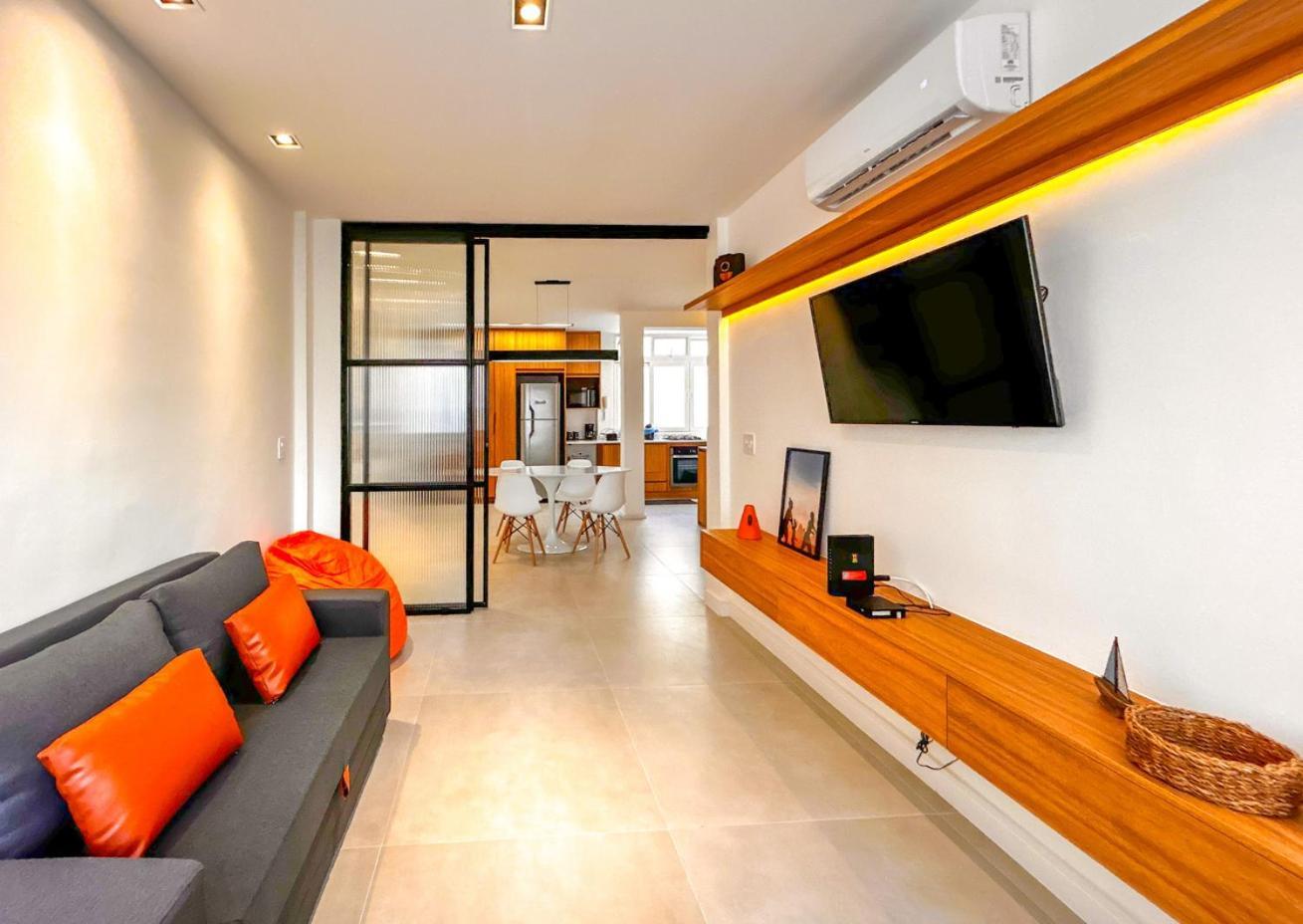 Otimo Apto A 350m Da De Copacabana Rj Apartamento