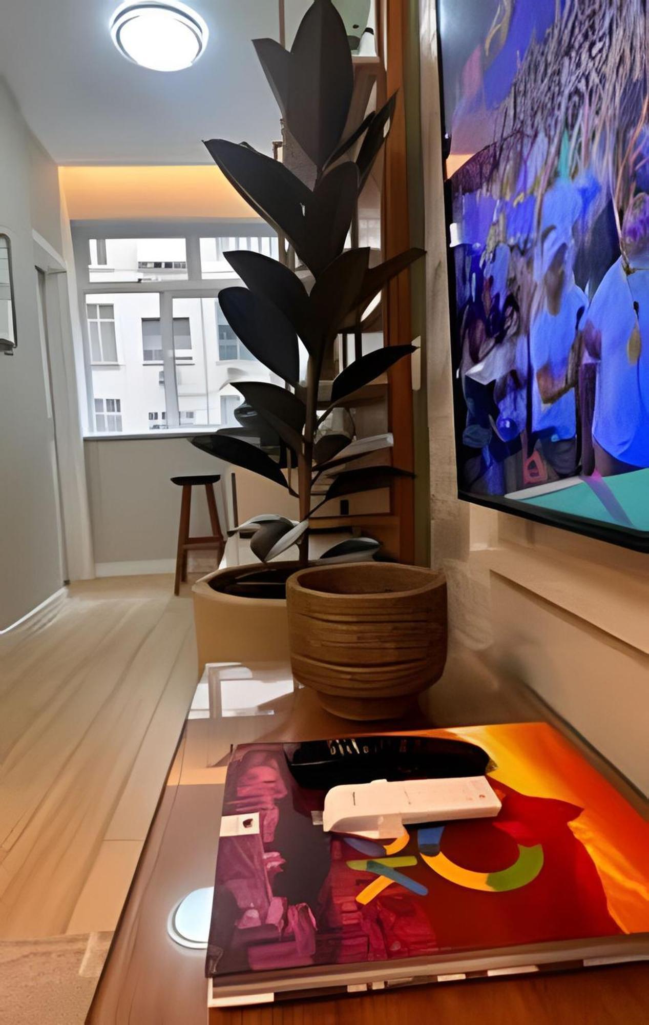 Apto Luxuoso, 50 Mts Da Em Copacabana 6 Apartamento