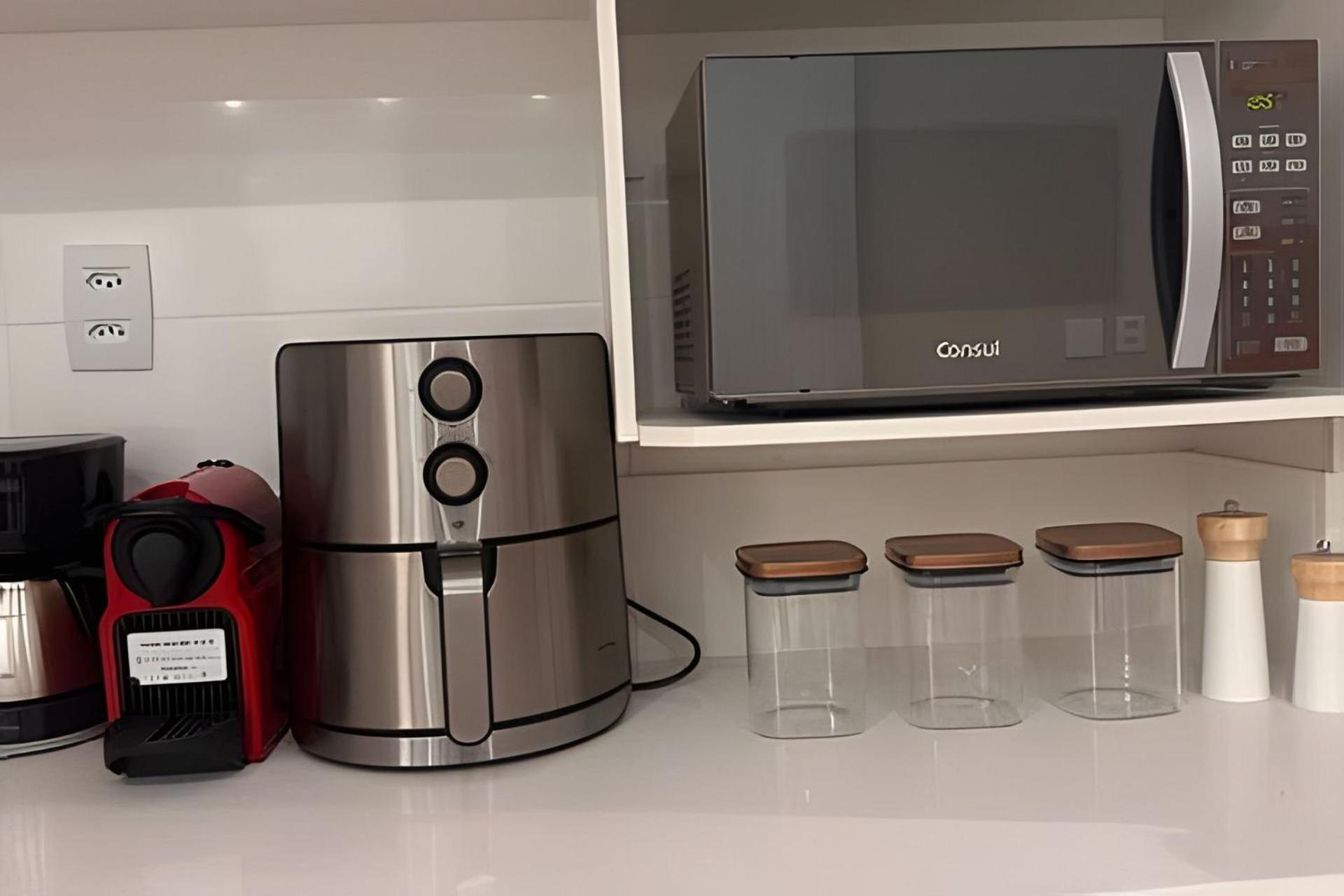 Studio Novo, Chic Perto Da Praia Em Copa Para 4 Apartamento *