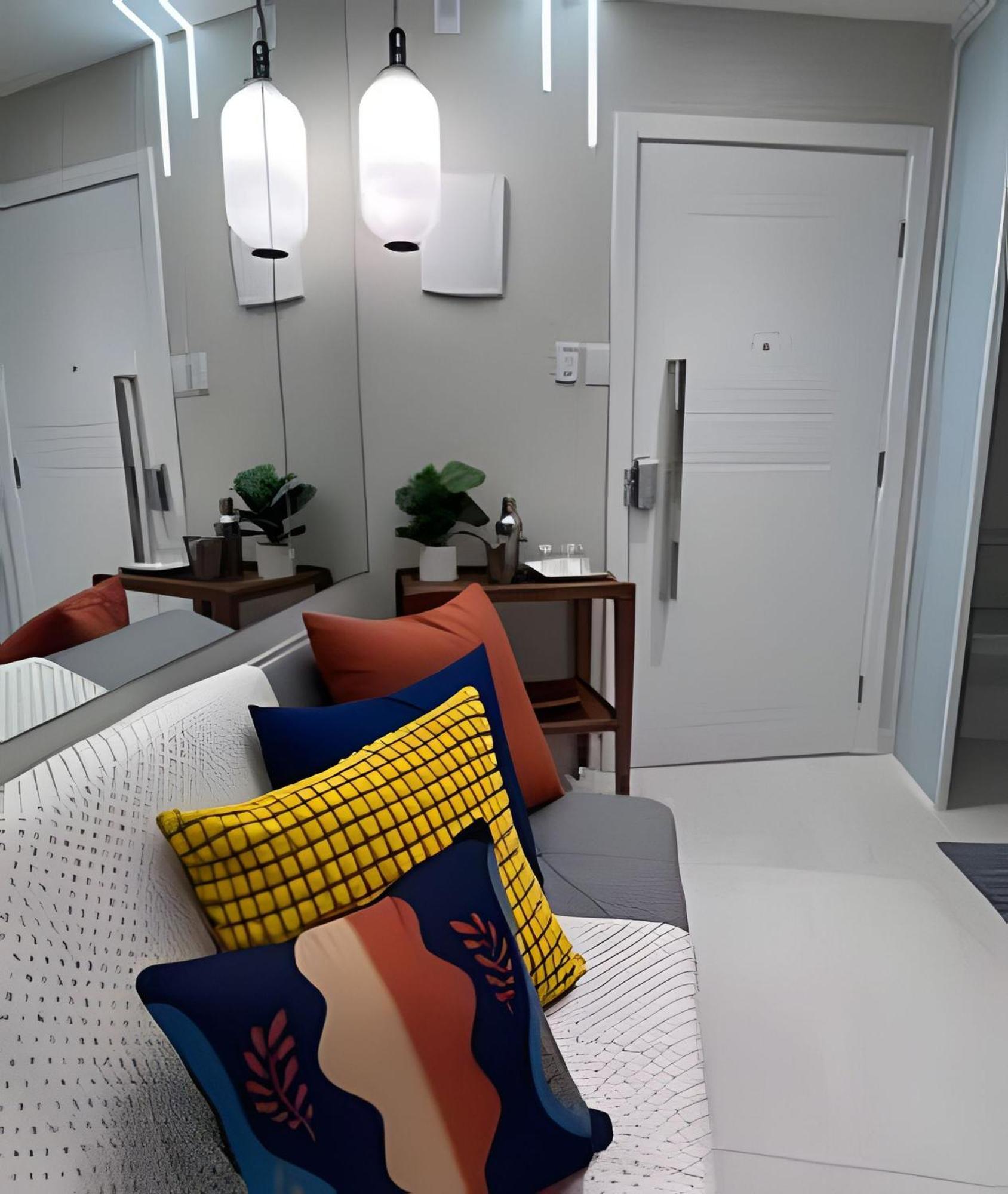 Apartamento Studio Novo, Chic Perto Da Praia Em Copa Para 4 *
