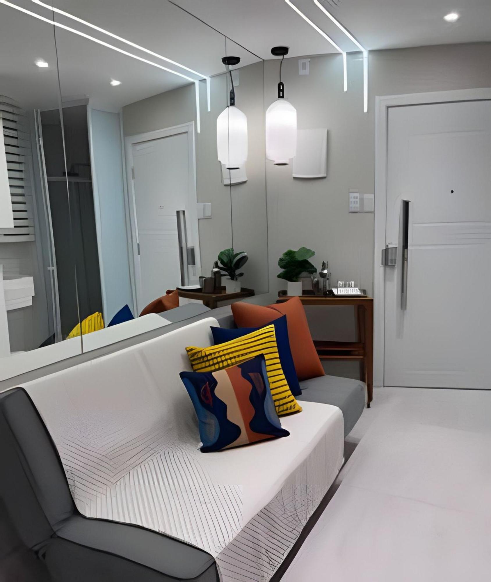 Studio Novo, Chic Perto Da Praia Em Copa Para 4 Apartamento *