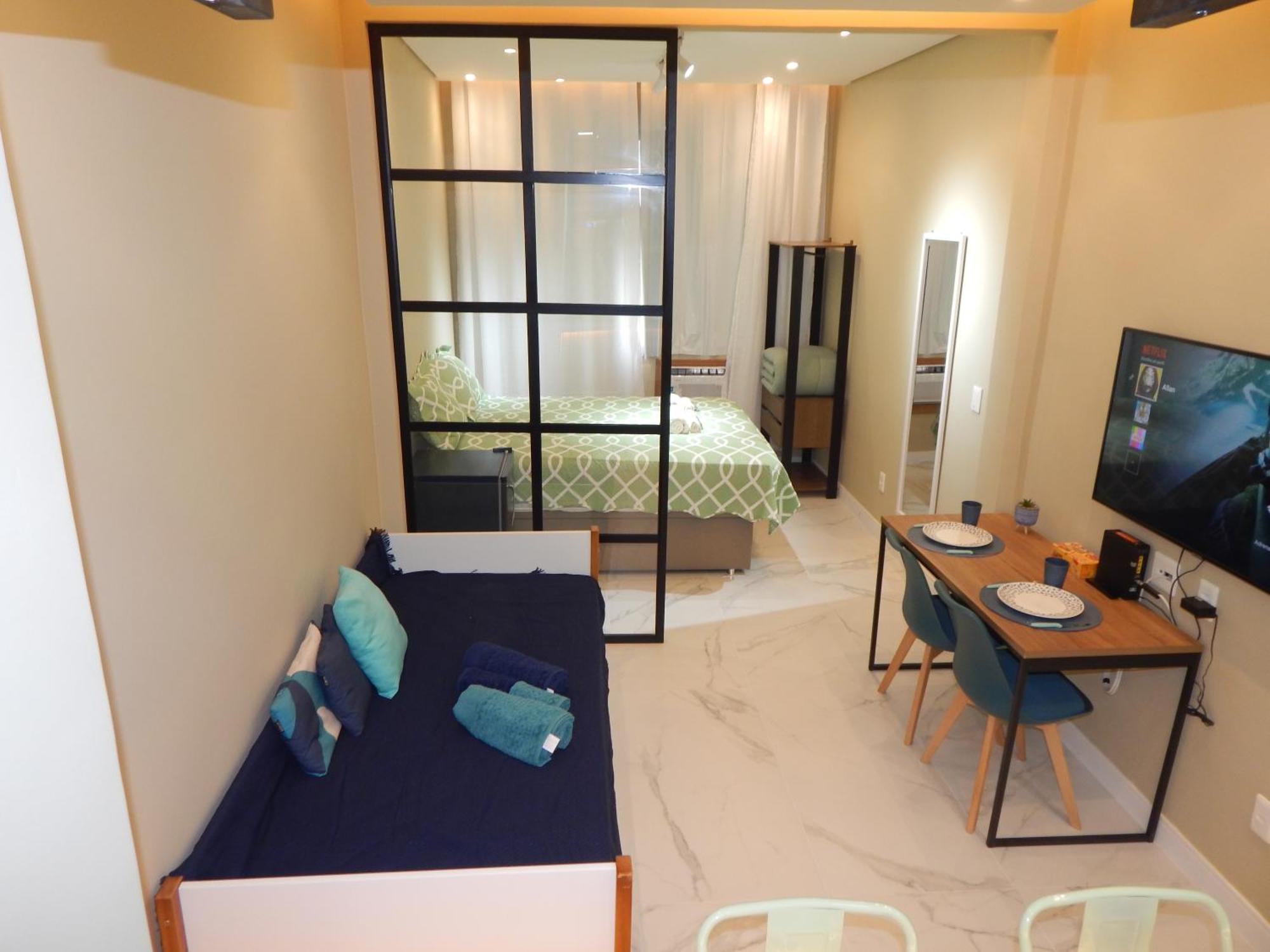 Flat Atlantica Alto Luxo - Posto 6 Copacabana Rio de Janeiro