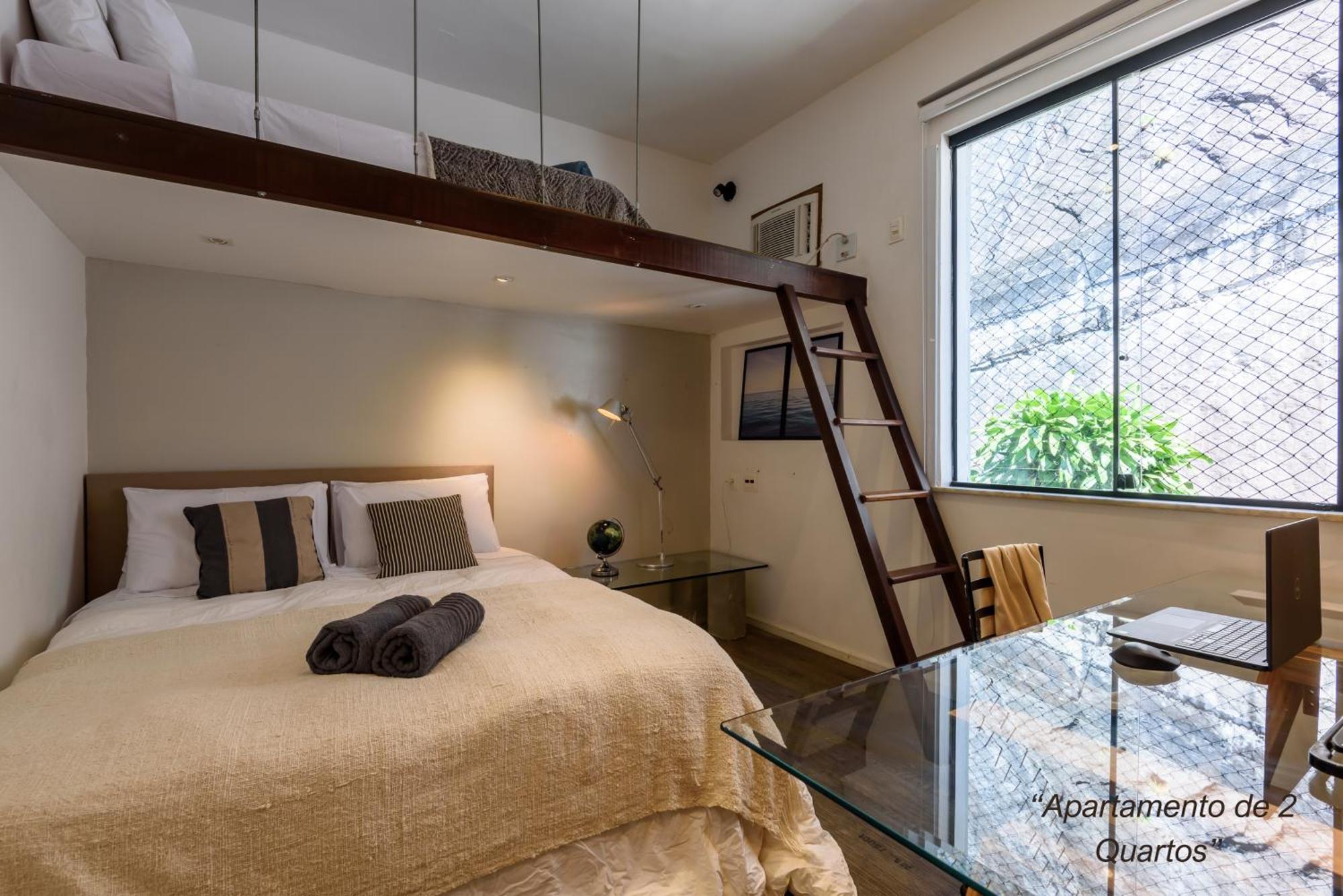 2 Quartos Na Urca Com Vista Baia De Guanabara A 700m Pao De Acucar Com Cozinha Completa E Wi-fi - Bares, Restaurantes E Comercio Local A Poucos Metros Apartamento *