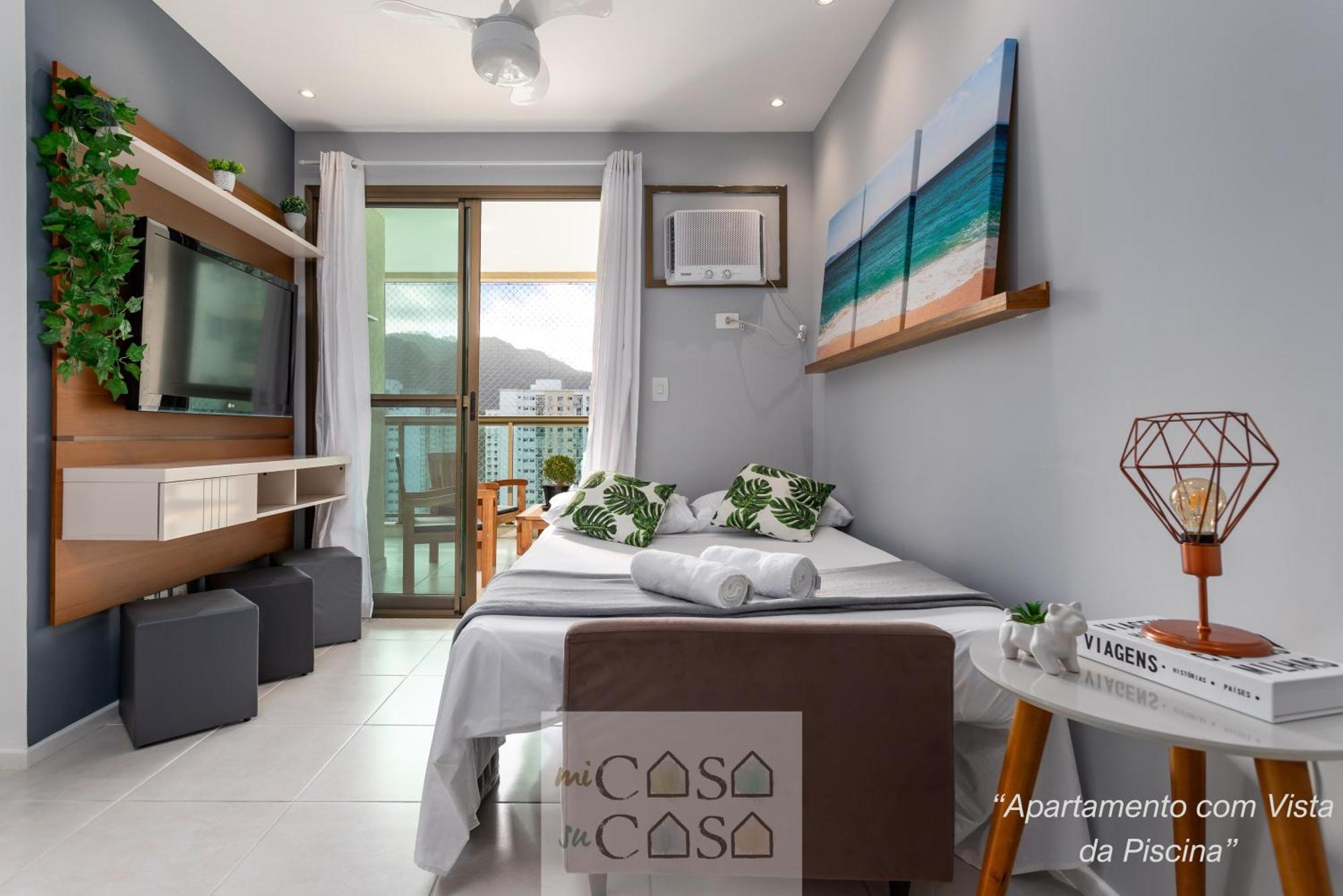 3 Quartos Com Estacionamento Em Com Portaria 24h, Piscina, Sauna E Parquinho Infantil - Com Ar Condicionado, Smartv, Wi-fi 120 Mbps E Cozinha Completa Apartamento *
