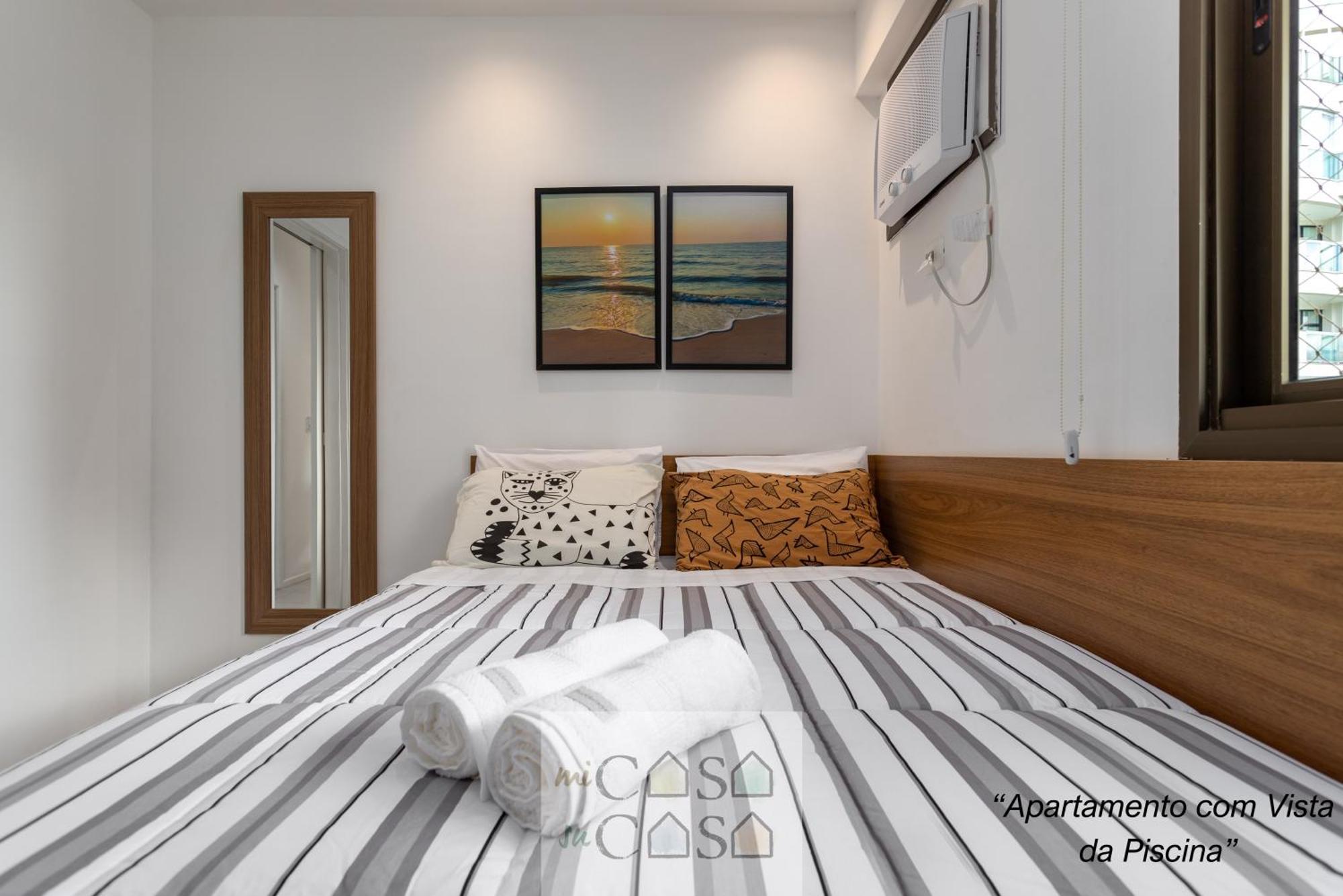 Apartamento 3 Quartos Com Estacionamento Em Com Portaria 24h, Piscina, Sauna E Parquinho Infantil - Com Ar Condicionado, Smartv, Wi-fi 120 Mbps E Cozinha Completa Rio de Janeiro