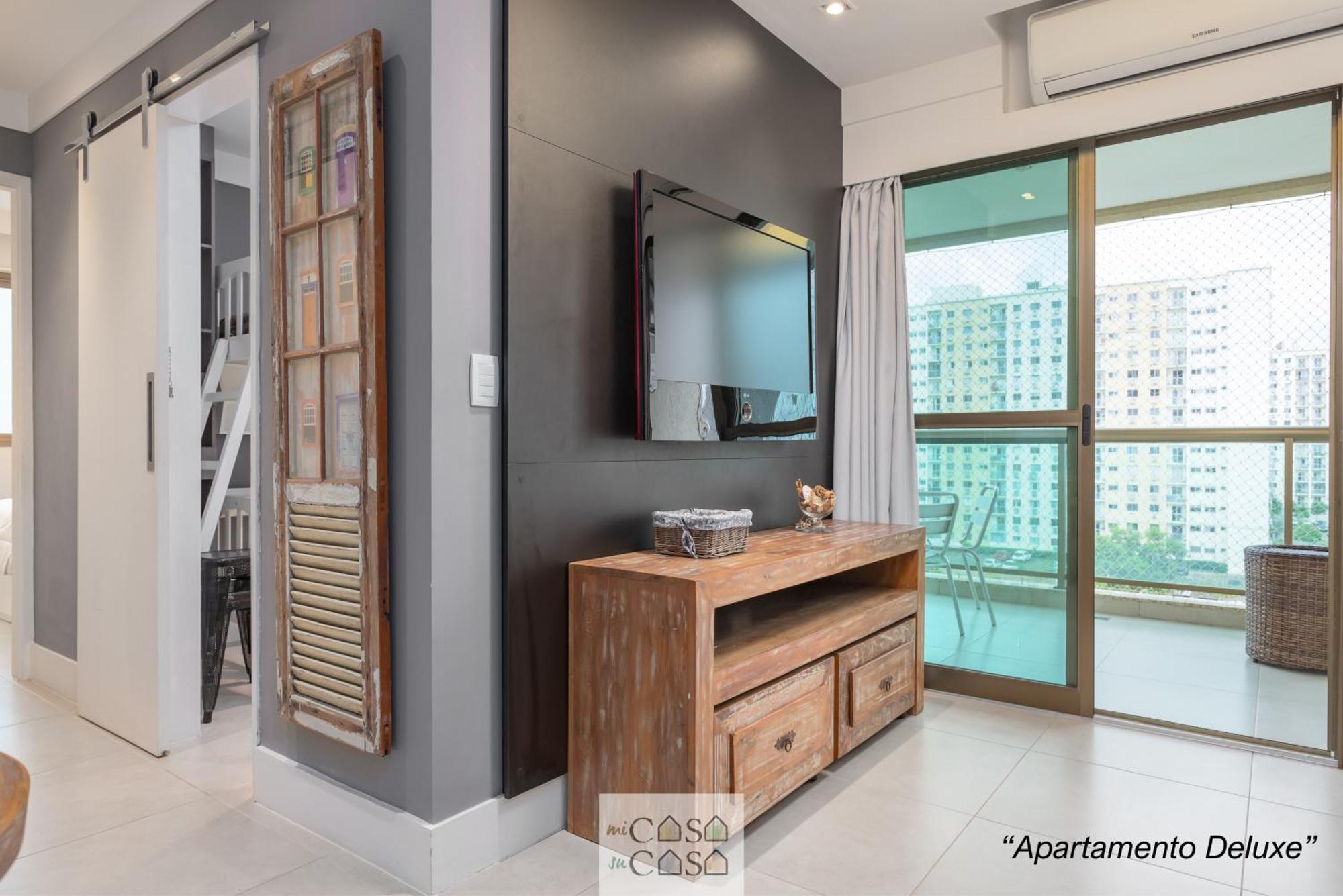 3 Quartos Com Estacionamento Em Com Portaria 24h, Piscina, Sauna E Parquinho Infantil - Com Ar Condicionado, Smartv, Wi-fi 120 Mbps E Cozinha Completa Rio de Janeiro