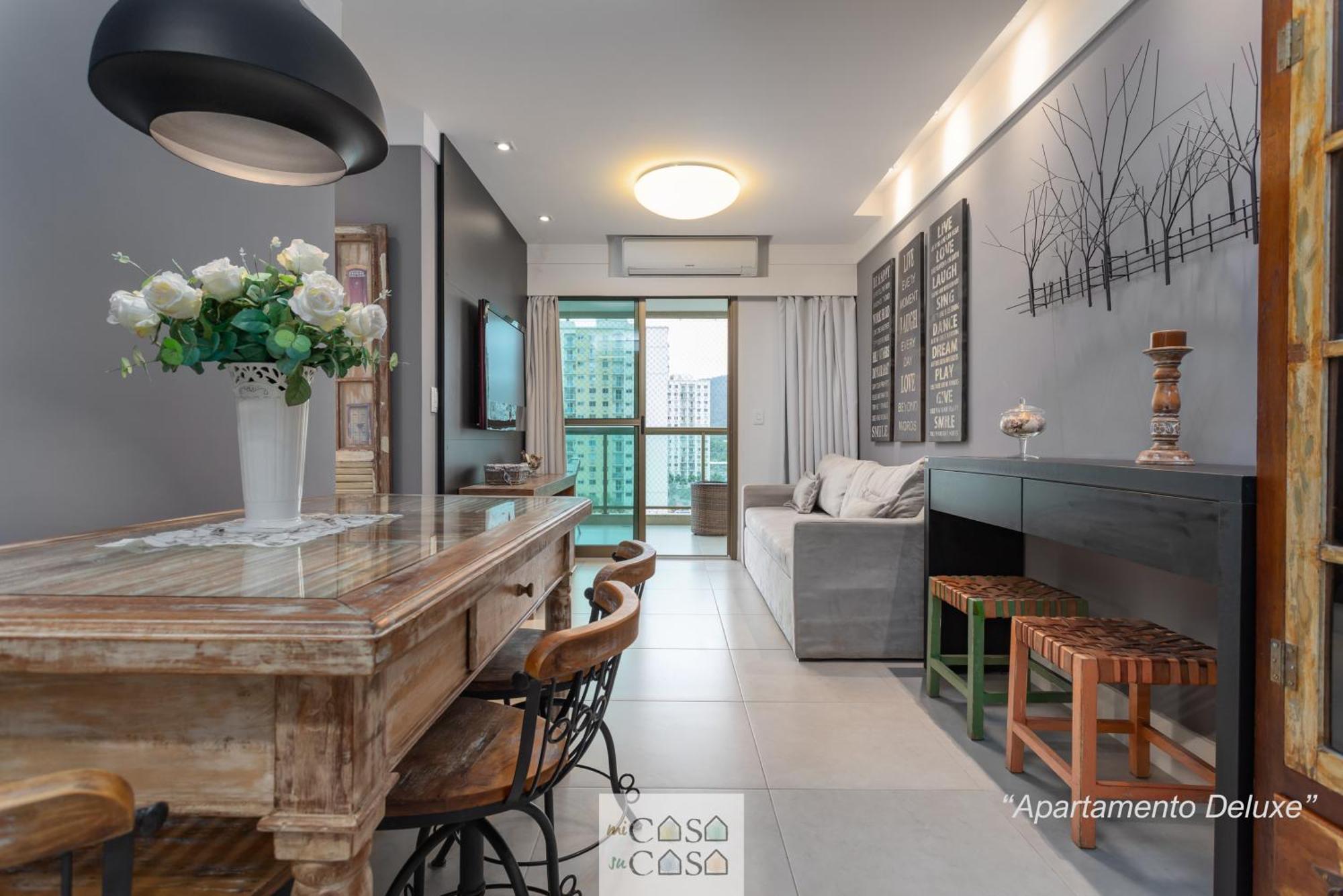 3 Quartos Com Estacionamento Em Com Portaria 24h, Piscina, Sauna E Parquinho Infantil - Com Ar Condicionado, Smartv, Wi-fi 120 Mbps E Cozinha Completa Rio de Janeiro