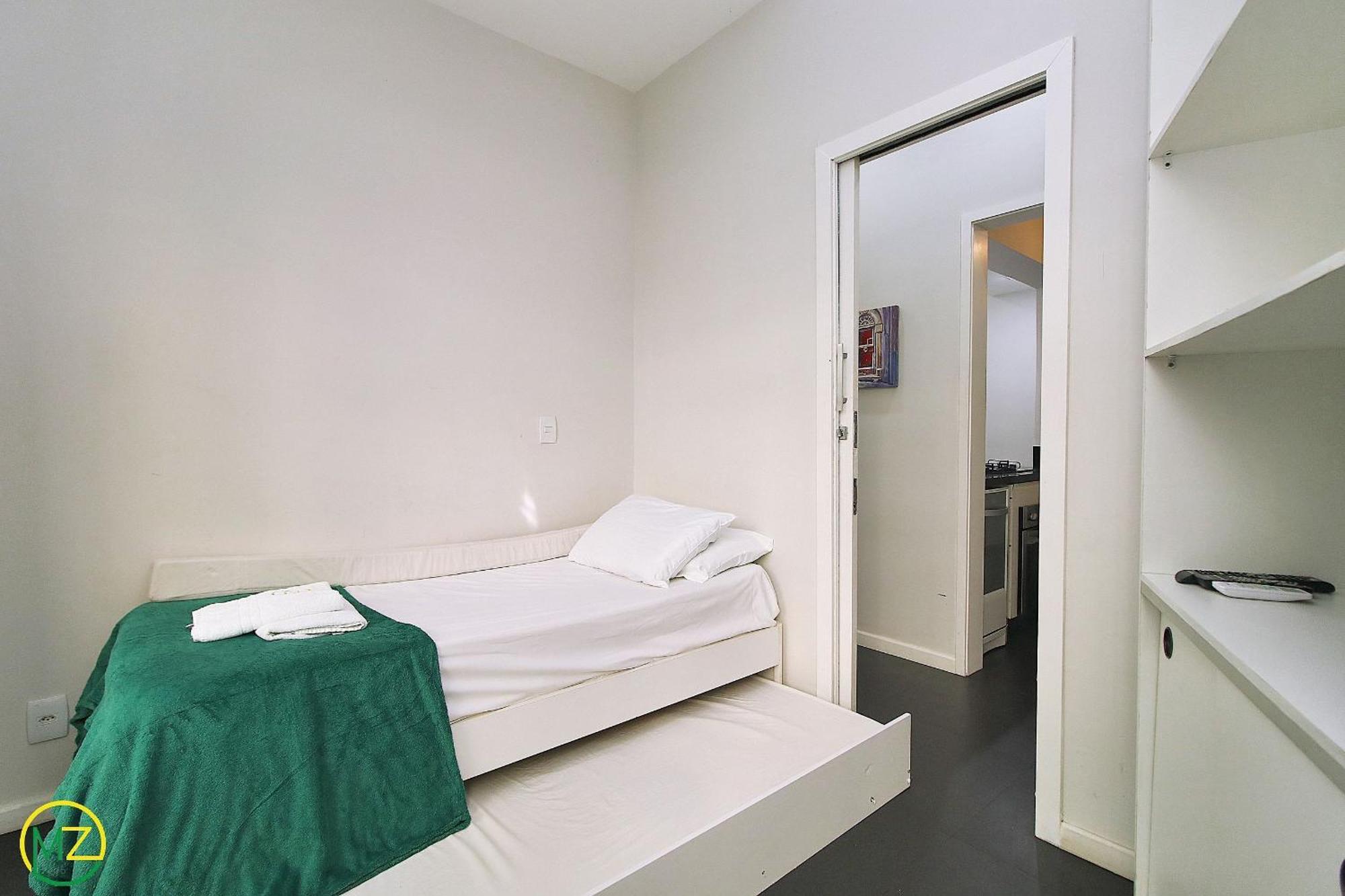 Moderno 2 Quartos P/ 6 Pessoas A 50m Da