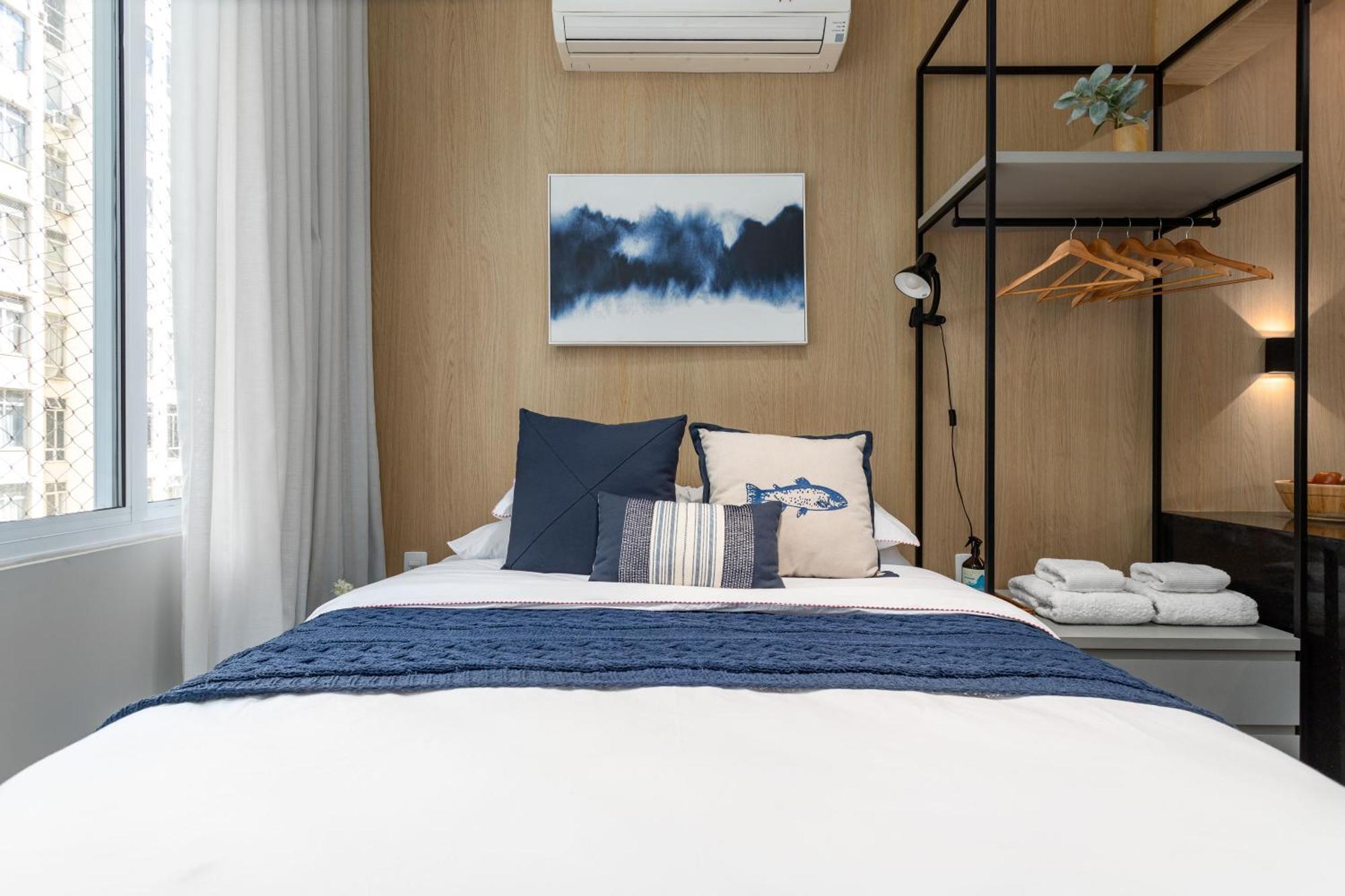 Apartamento Coracao De Copacabana A 250m Da E Metro Rio de Janeiro